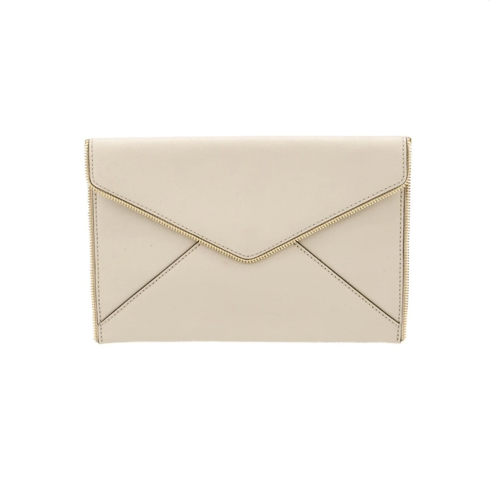 Rebecca Minkoff Cream Envelope Wristlet